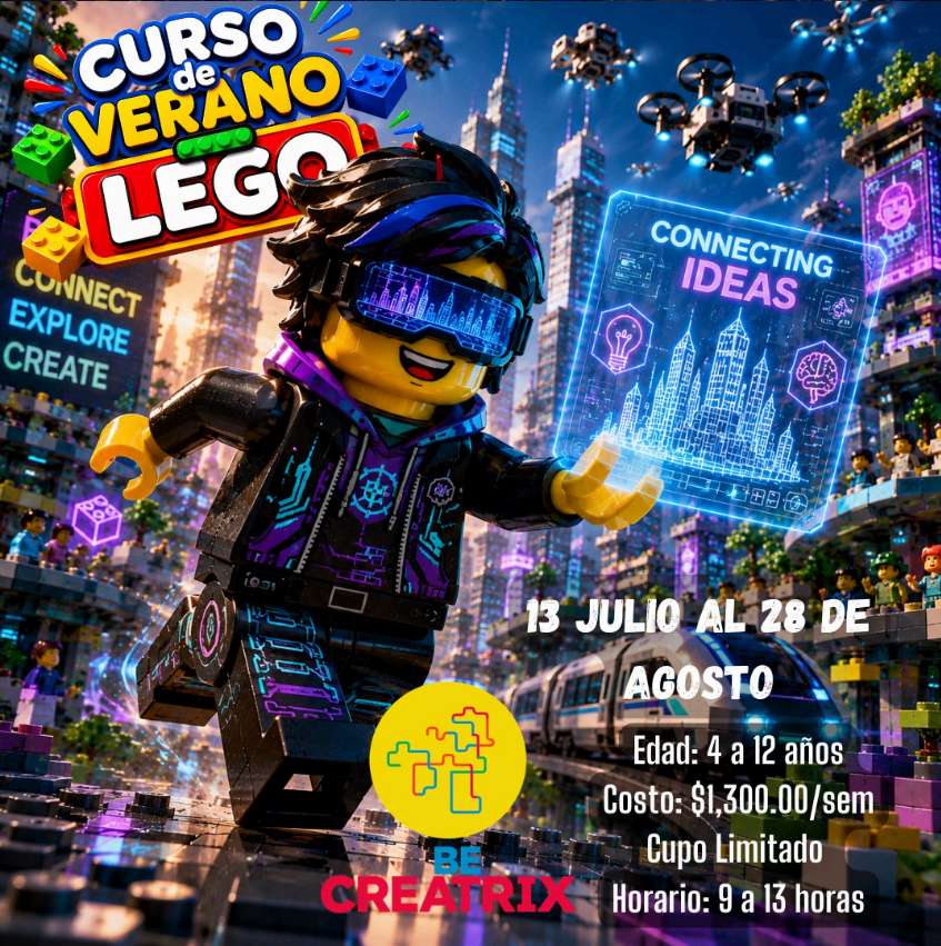 Instalaciones y actividades de Be Creatix en León, Guanajuato
