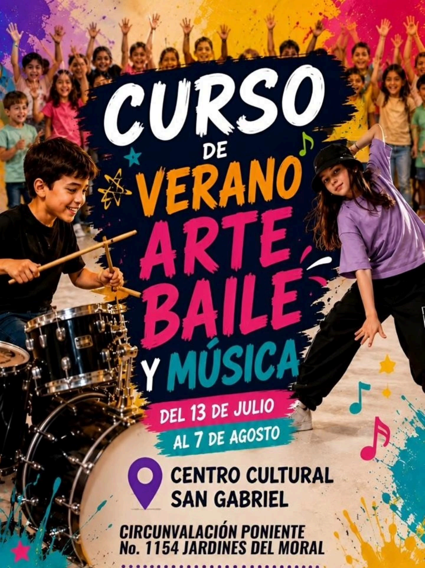 Instalaciones y actividades de Centro Cultural San Gabriel en León, Guanajuato
