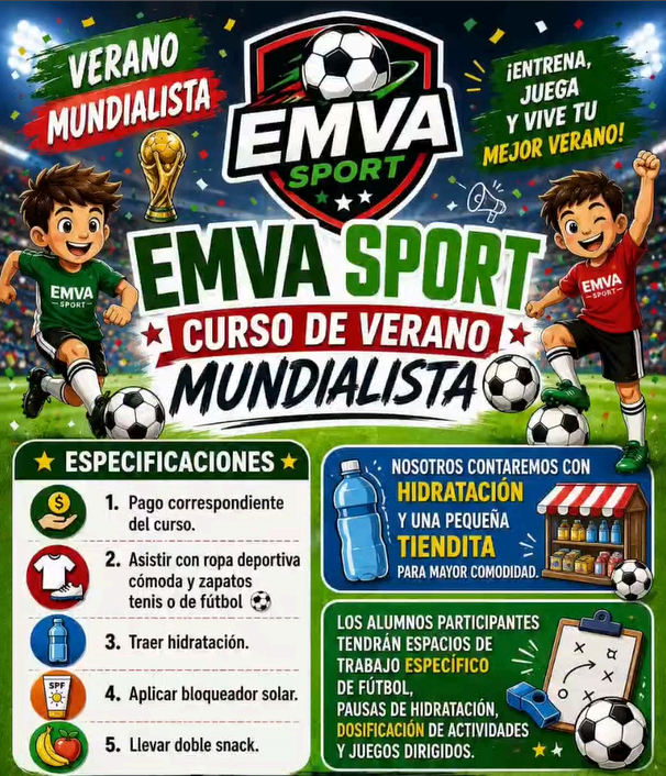Instalaciones y actividades de Emvasport en León, Guanajuato